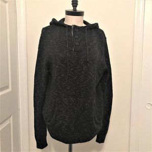Urban Pipeline Black Unisex Hoodie Sweater